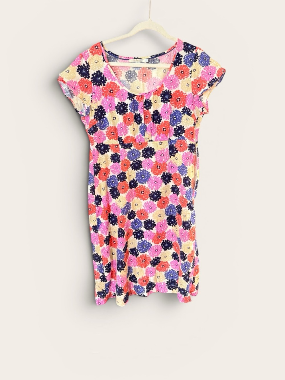 Boden Floral Empire Waist Shift Dress  Retro Y2K Cottagecore